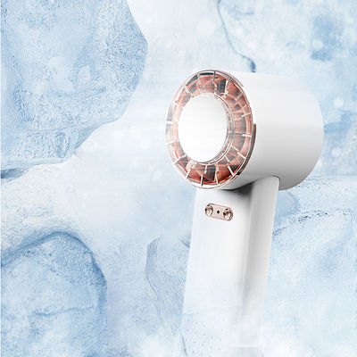 Мини Портативный USB Перезаряжаемый Вентилятор 2200 мАч Аккумулятор USB Ледяной Охлаждающий Вентилятор