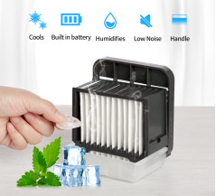 батарея 2000mAh использующая энергию &amp; охлаждающий вентилятор воздушного охлаждения стола USB перезаряжаемые для Outdoors