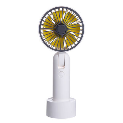 Качество  1200mAh Mini Portable Handheld Fan Rechargeable 3 Speed Handheld Mini Electric Fan Фабрика