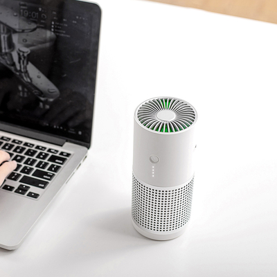 Очистителя воздуха H13 Ionizer уборщик автомобиля комнаты гавани USB портативного Hepa ультрафиолетовый тихий небольшой