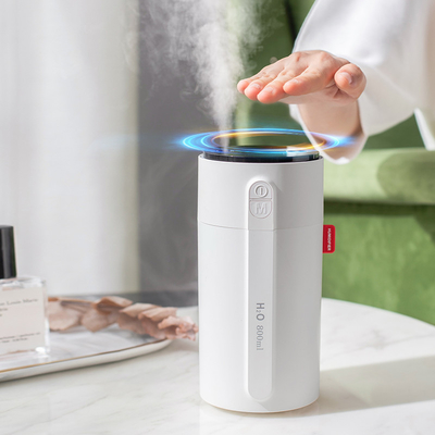 свет СИД увлажнителя 2000mah 800ml портативный перезаряжаемые воспринимая мини Usb