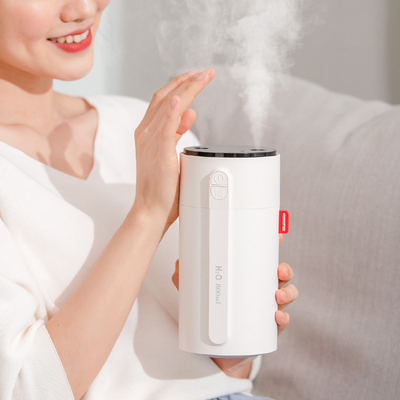 Увлажнитель 800ML столешницы Handheld портативный перезаряжаемые 2000 цветов Usb Mah