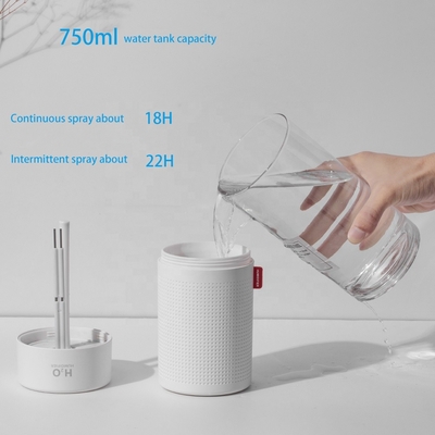 дом распыливания 2000mAh ультразвукового увлажнителя воздуха дома 750ml Nano
